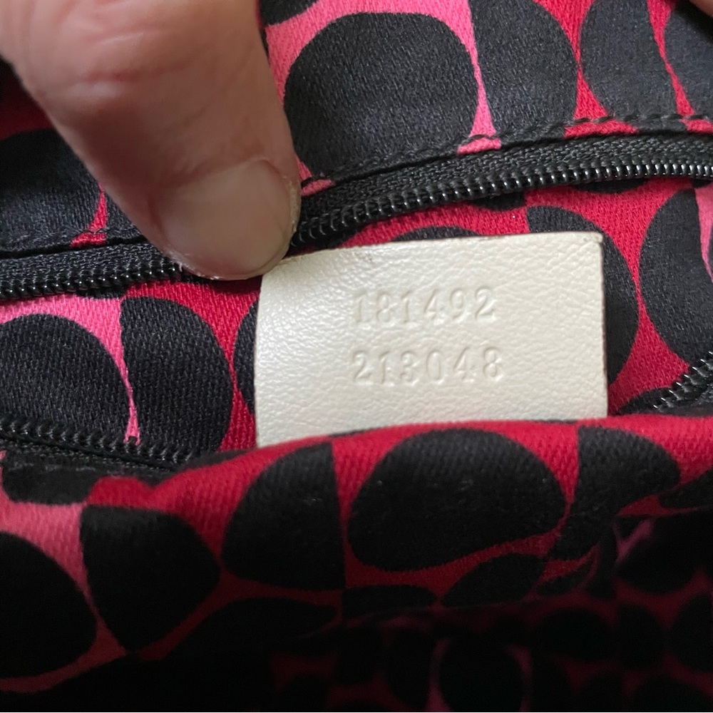 Vintage cream/gold Gucci Duchessa leather shoulder bag - Picture 15 of 16